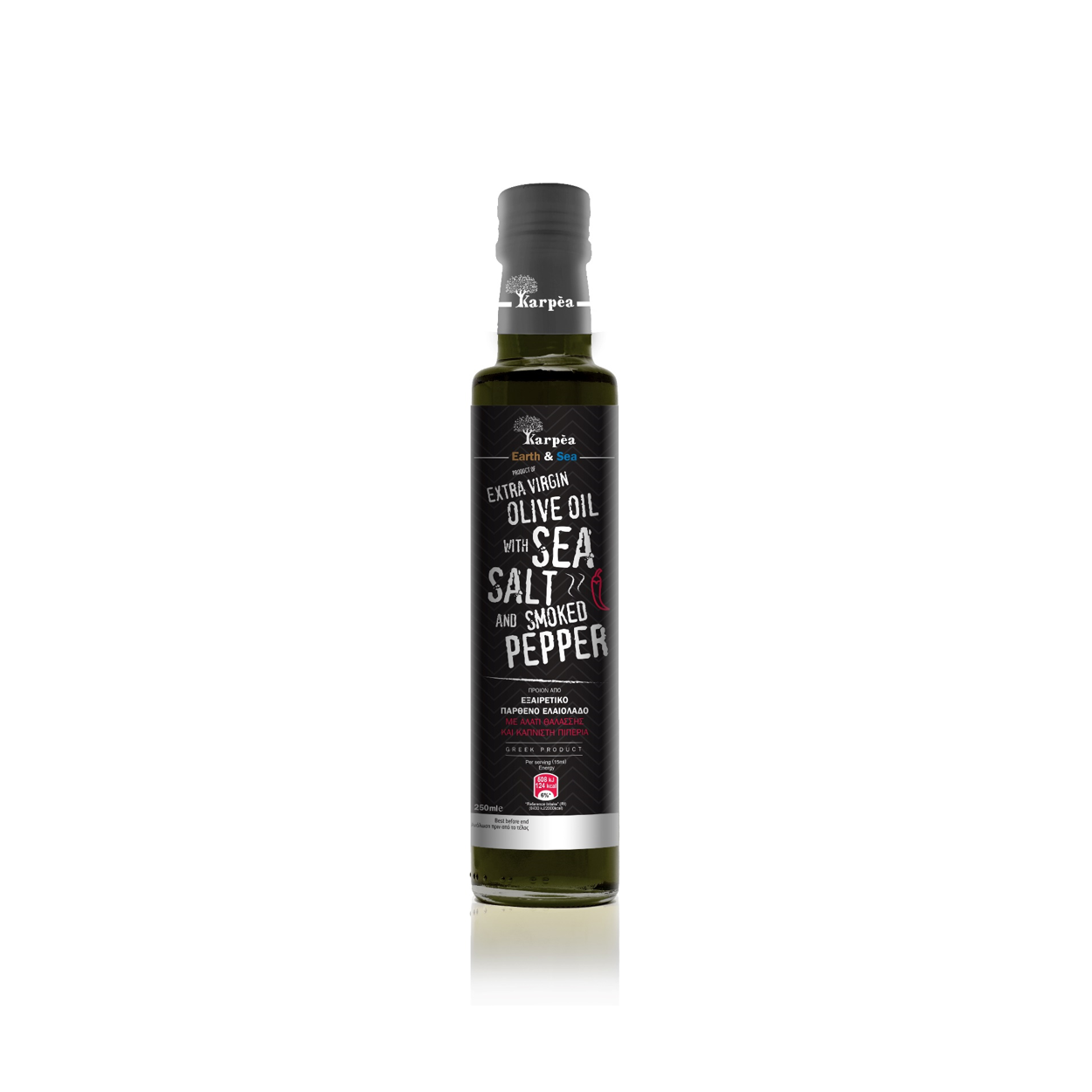 Karpea EVOO sea salt and smoked pepper